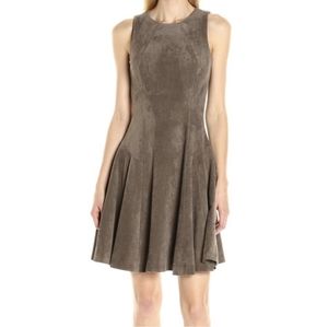 Ivanka Trump faux suede dress